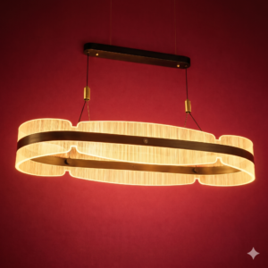 AVA YEMEK MASASI SARKIT LED AVİZE