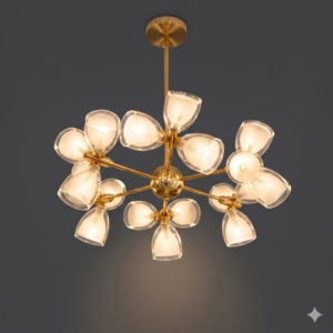 GOLD YILDIZ AVİZE